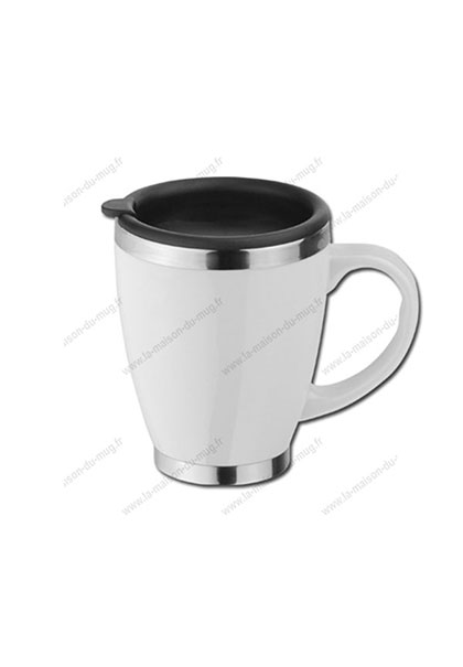 Gobelet Tasse Café ou Thé Blanc Pas Cher