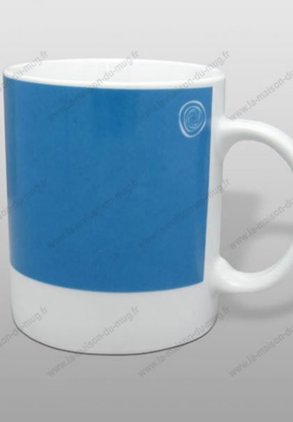 Mug personnalisé pantone turquoise