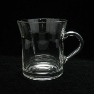 mug en verre sur-mesure