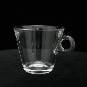 tasse en verre publicitaire