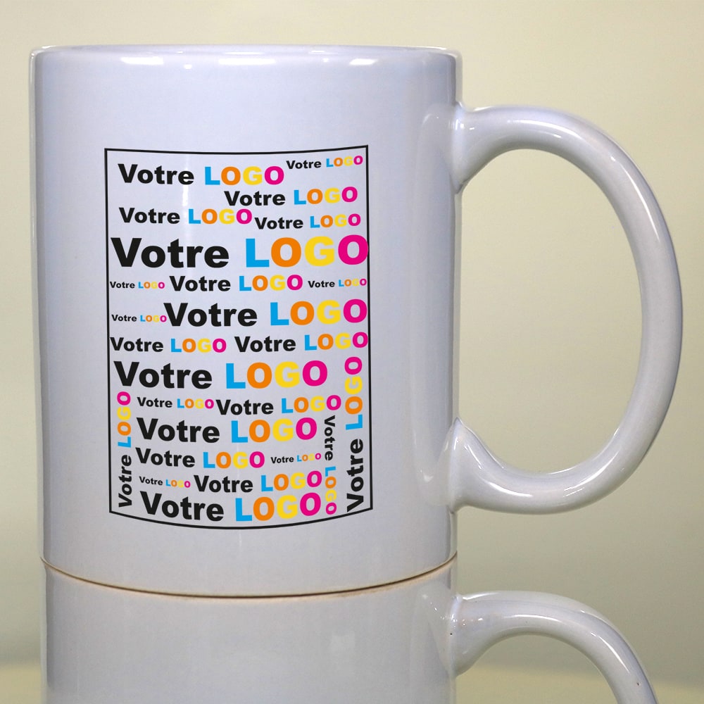 Tasse publicitaire, personnalisée avec votre logo