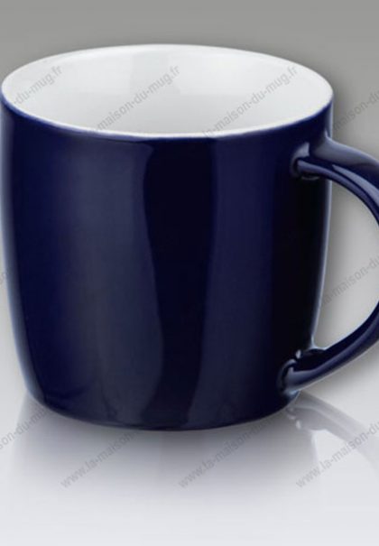 mug personnalisé gift bleu marine