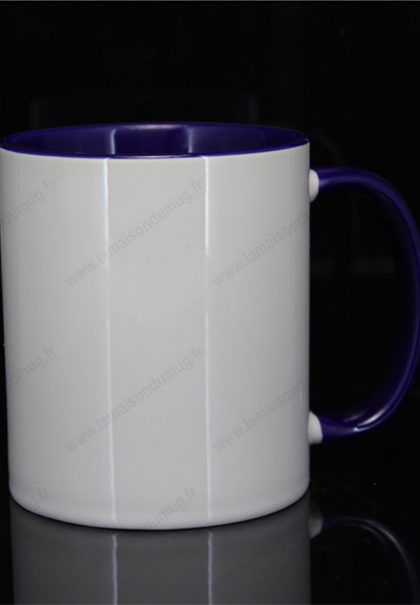 mug personnalisé ilbus bleu marine