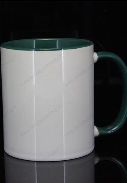 mug personnalisé ilbus vert