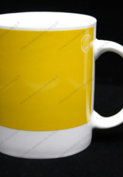 mug personnalisé pantone- aune vif