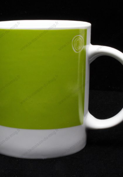 mug personnalisé pantone vert pomme