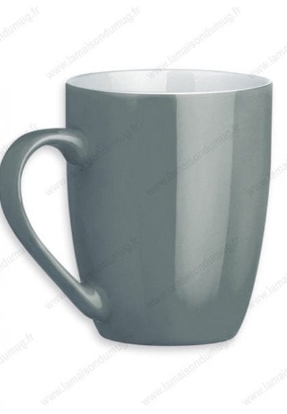 mug personnalisé sandy gris