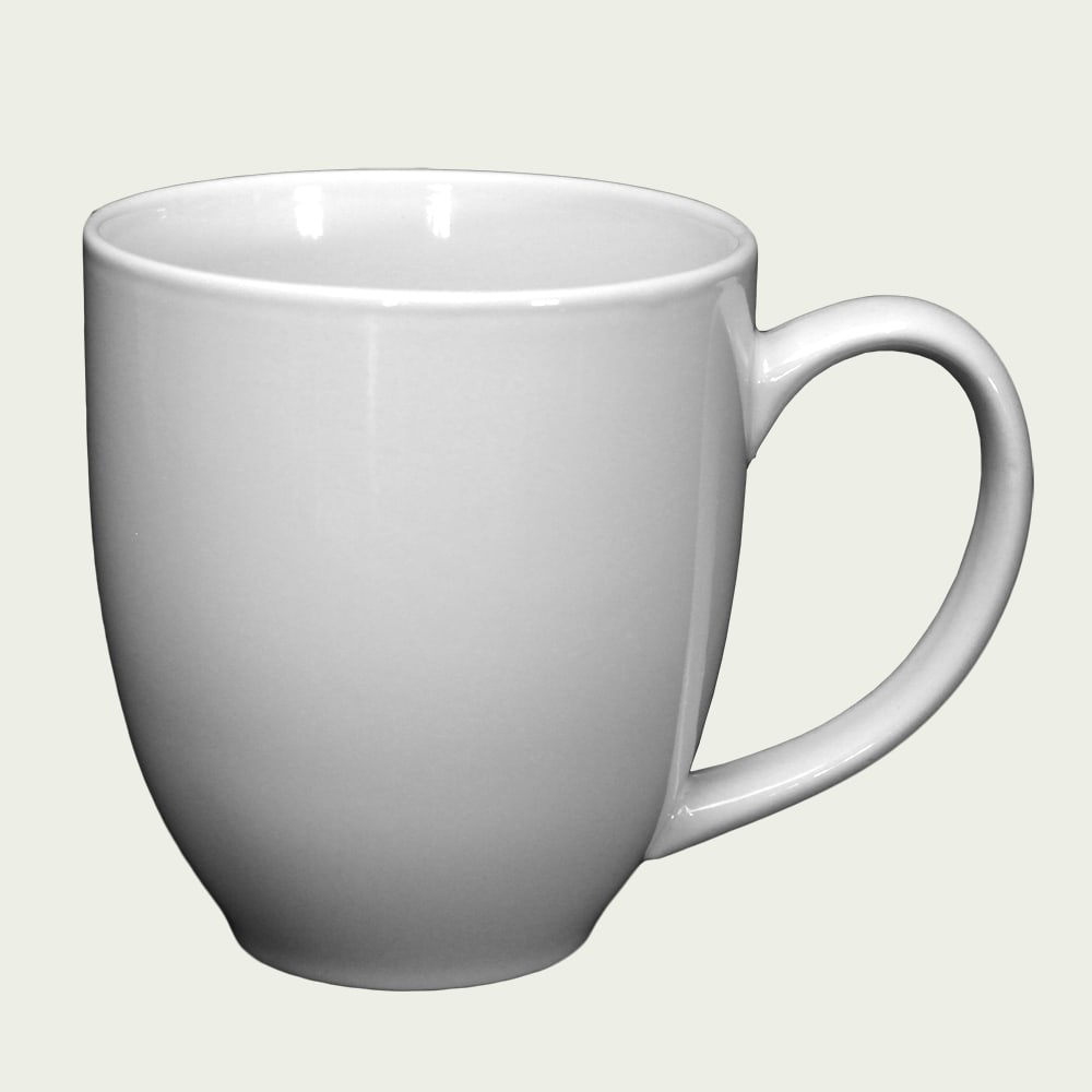 Grand mug blanc personnalisé en céramique 480 ml - Vicky