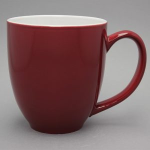 grand mug publicitaire bordeau et tasse publicitaire