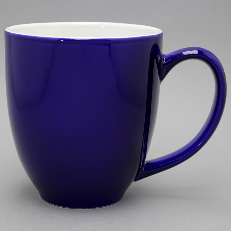 grand mug publicitaire bleu cobalt