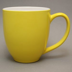 grand mug publicitaire jaune tournesol et tasse publicitaire