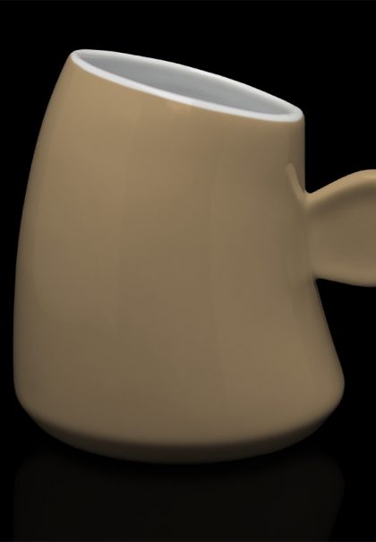 mug personnalisé laitiere pêche