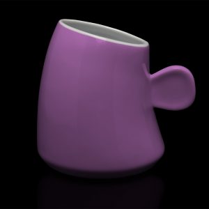 mug personnalisé laitiere rose