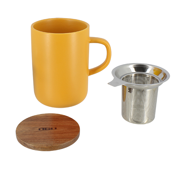 Tasse à Thé avec Infuseur à Personnaliser - Mug et Tasse Personnalisés