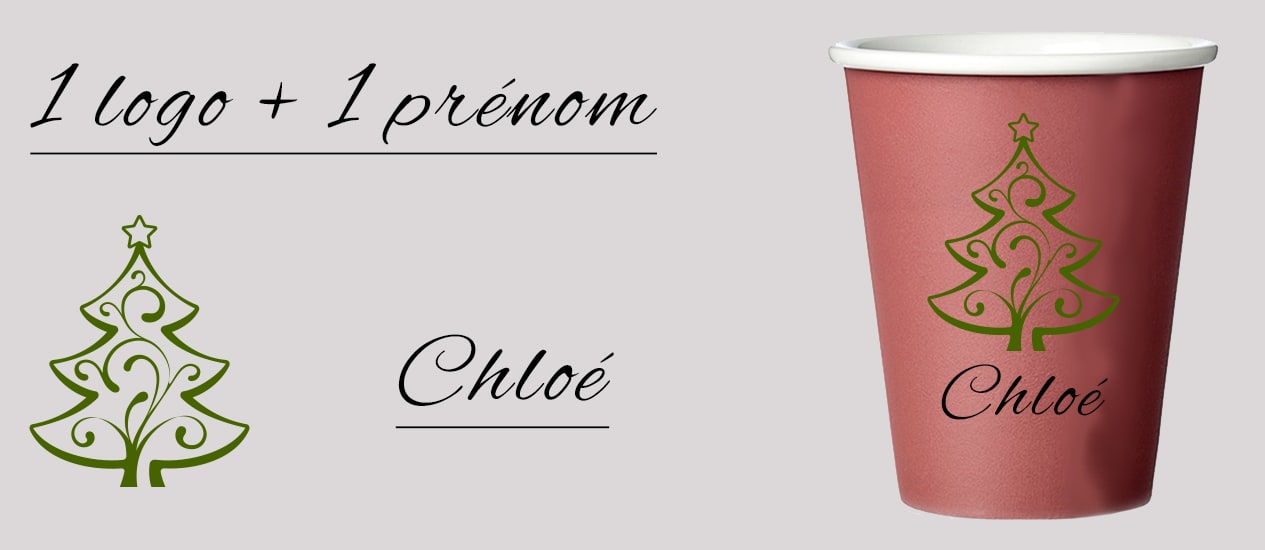 Mug Verre Personnalisé 25 cl Effet Métallisé : Cadeau Chic, Unique