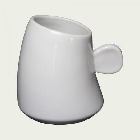 mug personnalisé laitiere blanc