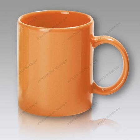 mug personnalisé cool orange