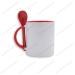 mug personnalisé festy rouge