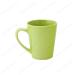 mug personnalisé alicia vert