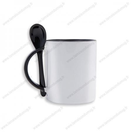 mug personnalisé festy noir