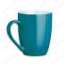 mug personnalisé sandy turquoise