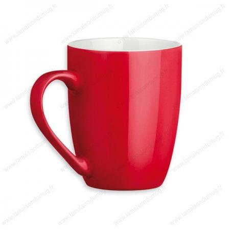 mug personnalisé sandy rouge