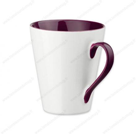 mug personnalisé marie violet