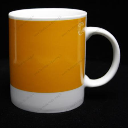 mug personnalisé pantone orange-1